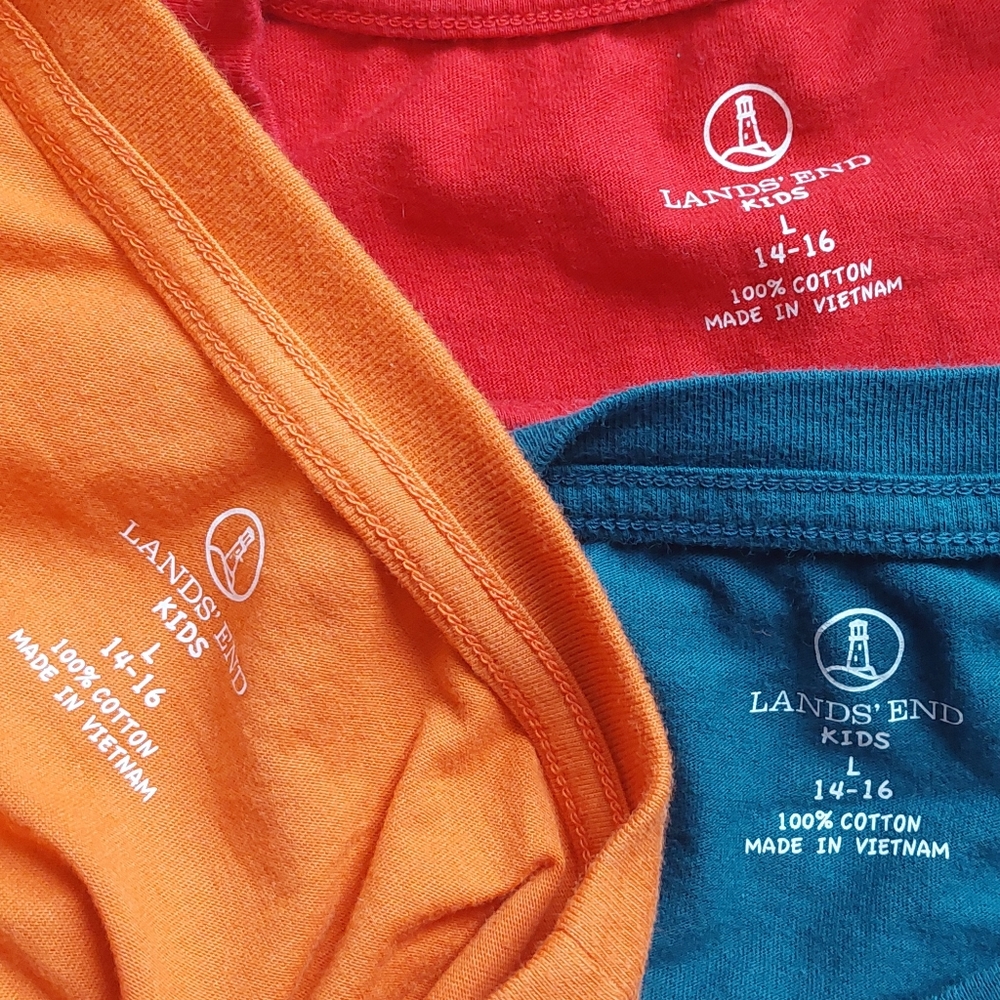 Land's End euc/ln Size 14-16 tees - Picture 13 of 15